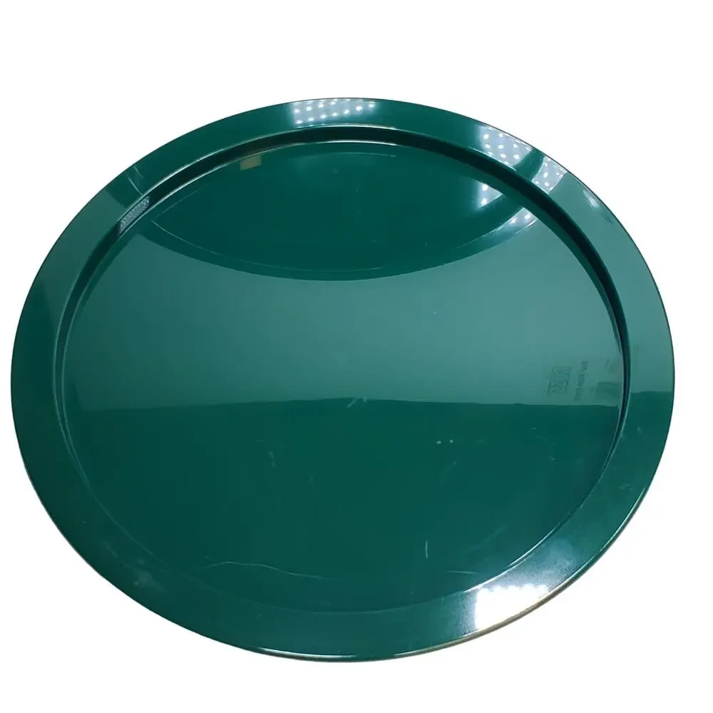 Vtg Bodum Melamine 4 Pc Dinner Plates Green Swiss Made Plasticware Picniccore